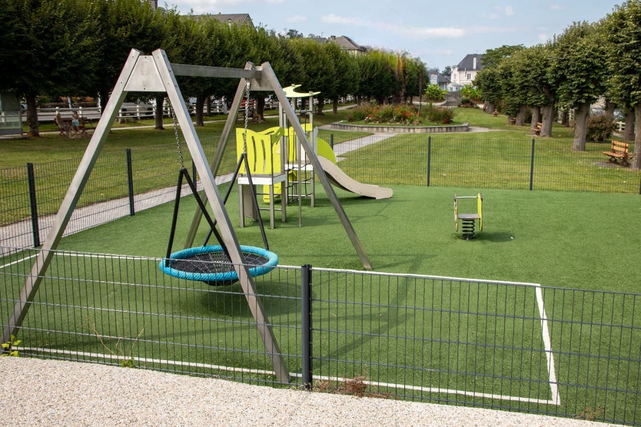 Kunstrasen Spielplatz